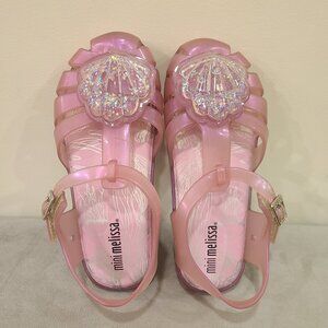 Mini Melissa Seashell Sandal Size 12